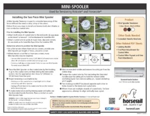 Mini Spooler Install Sheet
